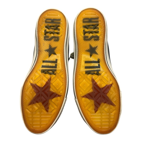 Converse X John Varvatos Zip Around Gray/Cream Leather HiTop Sneaker Men… - Picture 8 of 13